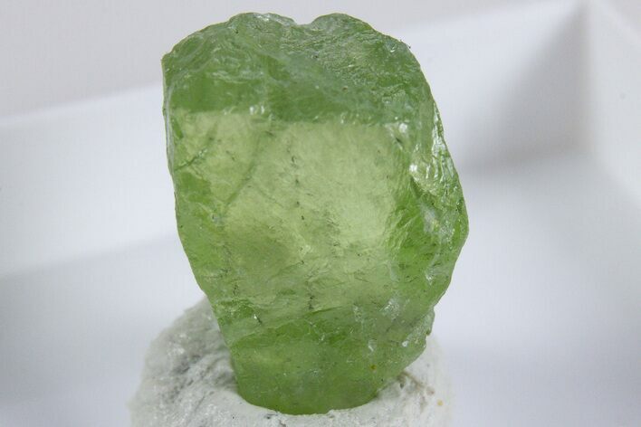 Translucent Green Forsterite (Peridot) Crystal - Norway #345793